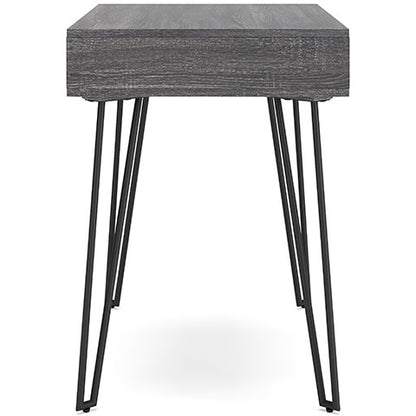 Strumford Charcoal Small Home Office Desk