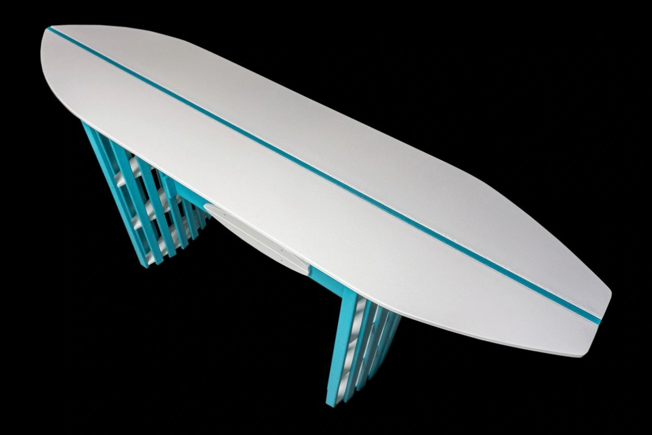 Surfboard Table 5pc Set by Phoenix Outdoors