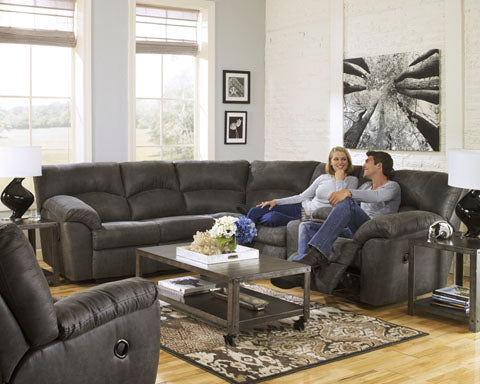 Tambo Pewter 2-Piece Reclining Sectional