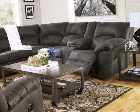 Tambo Pewter 2-Piece Reclining Sectional