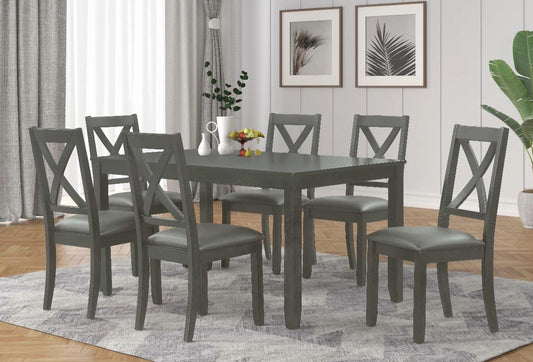 The Orland 7pc Dining Set by Massa Gallery