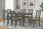 The Orland 7pc Dining Set by Massa Gallery