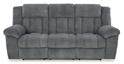 Tip-Off Slate Power Reclining Sofa