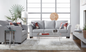 TNT Platinum Sofa and Loveseat Set