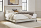 Tomtyn Light Brown Queen Upholstered Bed