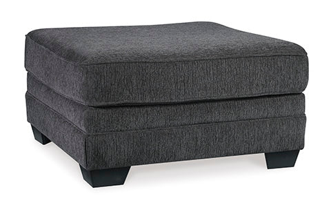 Tracling Slate Oversized Ottoman