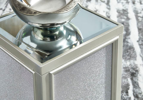 Traleena Silver Nesting End Table