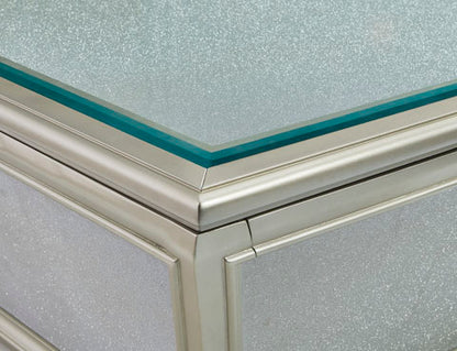 Traleena Silver Finish Coffee Table