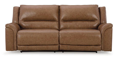 Trasimeno Caramel Power Reclining Sofa