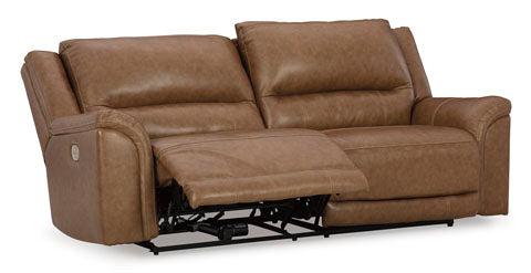 Trasimeno Caramel Power Reclining Sofa