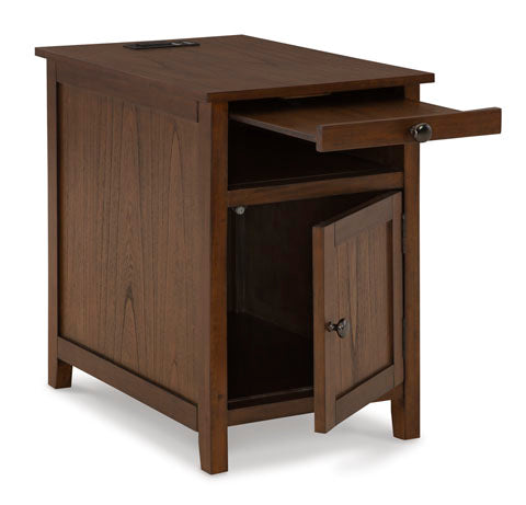 Treytown Brown Chairside End Table