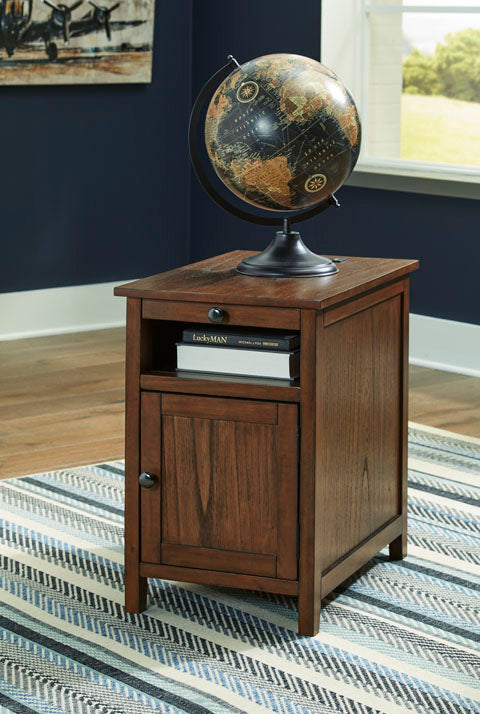 Treytown Brown Chairside End Table