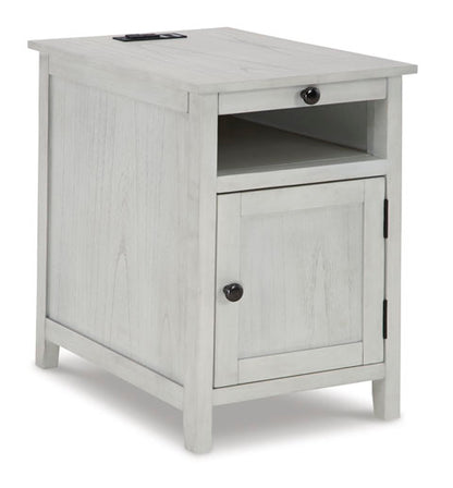Treytown White Chairside End Table
