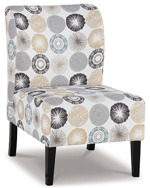 Triptis Gray/Tan Accent Chair