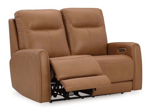 Tryanny Butterscotch Power Reclining Loveseat