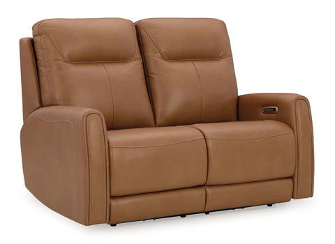 Tryanny Butterscotch Power Reclining Loveseat