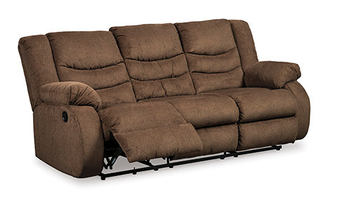 Tulen Chocolate Reclining Sofa