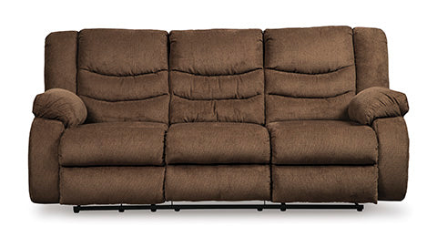 Tulen Chocolate Reclining Sofa