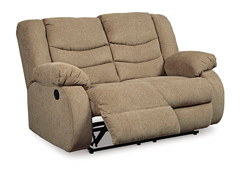 Tulen Mocha Reclining Loveseat