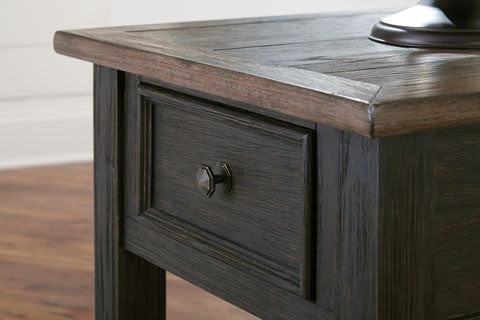 Tyler Creek Black End Table