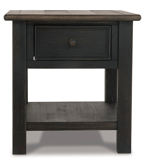 Tyler Creek Black End Table