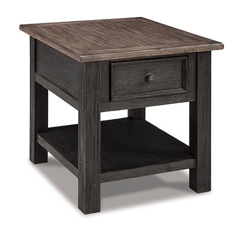 Tyler Creek Black End Table