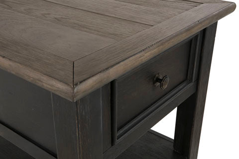 Tyler Creek Black End Table