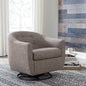 Upshur Taupe Accent Chair