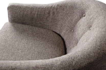 Upshur Taupe Accent Chair