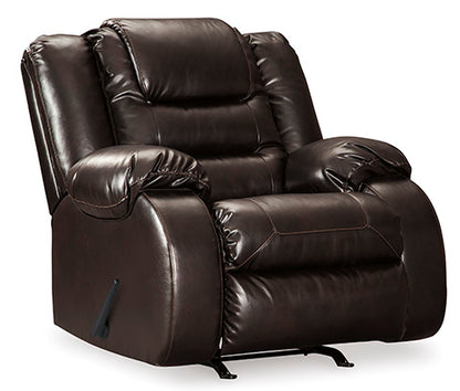 Vacherie Chocolate Rocker Recliner