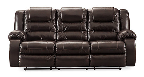 Vacherie Chocolate Reclining Sofa