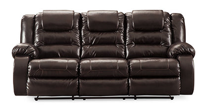 Vacherie Chocolate Reclining Sofa