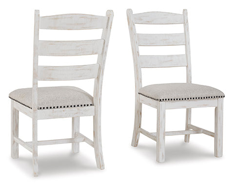 Valebeck White Dining Chair