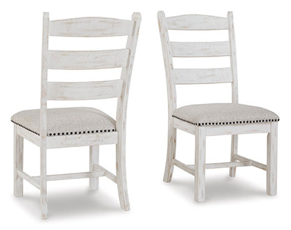 Valebeck White Dining Chair