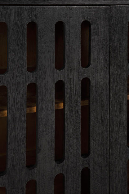 Vallisburg Black Accent Cabinet