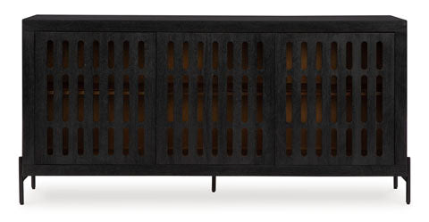 Vallisburg Black Accent Cabinet