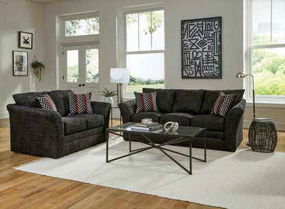 Varner Ebony Sofa and Loveseat Set