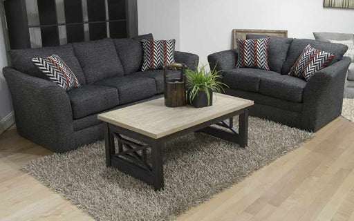 Varner Ebony Sofa and Loveseat Set