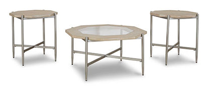 Varlowe Bisque Coffee and End Tables