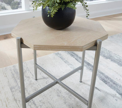 Varlowe Bisque Coffee and End Tables