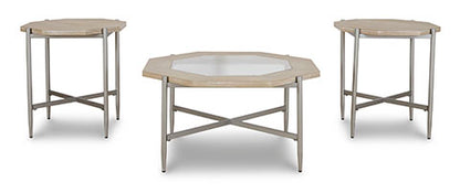Varlowe Bisque Coffee and End Tables
