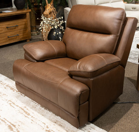 VonRyan Tobacco Power Recliner