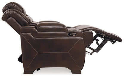 Warnerton Chocolate Power Recliner