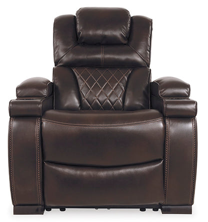 Warnerton Chocolate Power Recliner