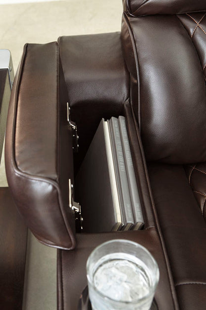 Warnerton Chocolate Power Recliner