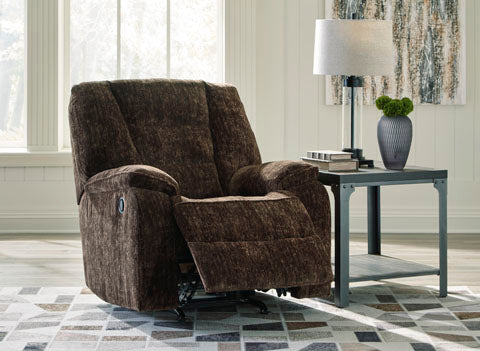 Soundwave Chocolate Rocker Recliner