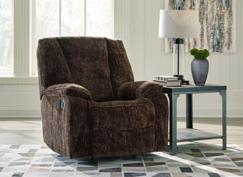 Soundwave Chocolate Rocker Recliner