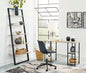 Waylowe Light Brown and Black Home Office Desk