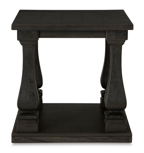 Wellturn Black End Table