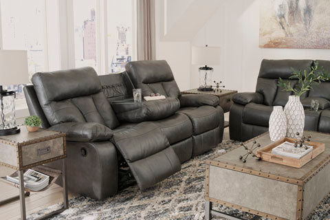 Willamen Quarry Reclining Sofa and Loveseat Set